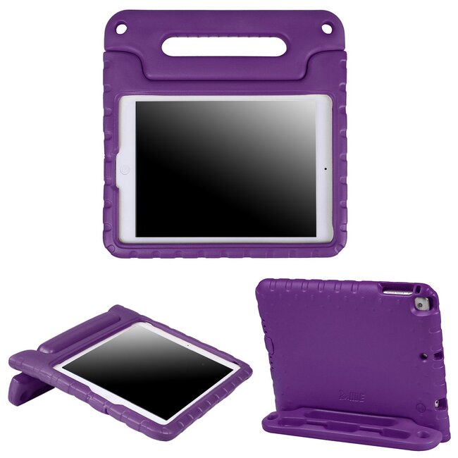 Case2go - Kinderhoes voor de iPad Air 10.5 (2019) - schokbestendige kinderhoes - Paars