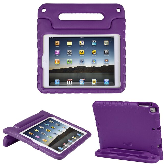 Case2go - Kinderhoes voor de iPad Air 10.5 (2019) - schokbestendige kinderhoes - Paars