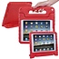 Case2go - Kinderhoes voor de iPad Air 10.5 (2019) - schokbestendige kinderhoes - Rood