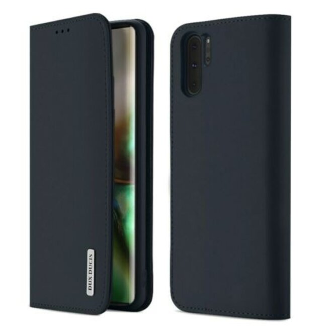 Samsung Galaxy Note 10 hoesje - Dux Ducis Wish Wallet Book Case - Blauw