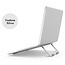 Opvouwbare laptop / macbook standaard - Aluminium - Zilver