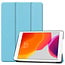 Case2go Hoesje voor iPad 10.2 inch 2019 / 2020 / 2021 - Tri-Fold Book hoes Case - Licht Blauw