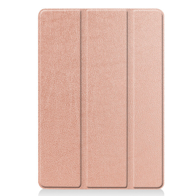 Hoesje voor iPad 10.2 inch 2019 / 2020 / 2021 - Tri-Fold Book hoes Case - Rosé Goud