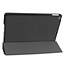 Case2go - Hoes voor de iPad 10.2 (2019 / 2020 / 2021) - Tri-Fold Book Case + Screenprotector - Zwart