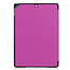 Case2go - Hoes voor de iPad 10.2 (2019 / 2020 / 2021) - Tri-Fold Book Case + Screenprotector - Paars