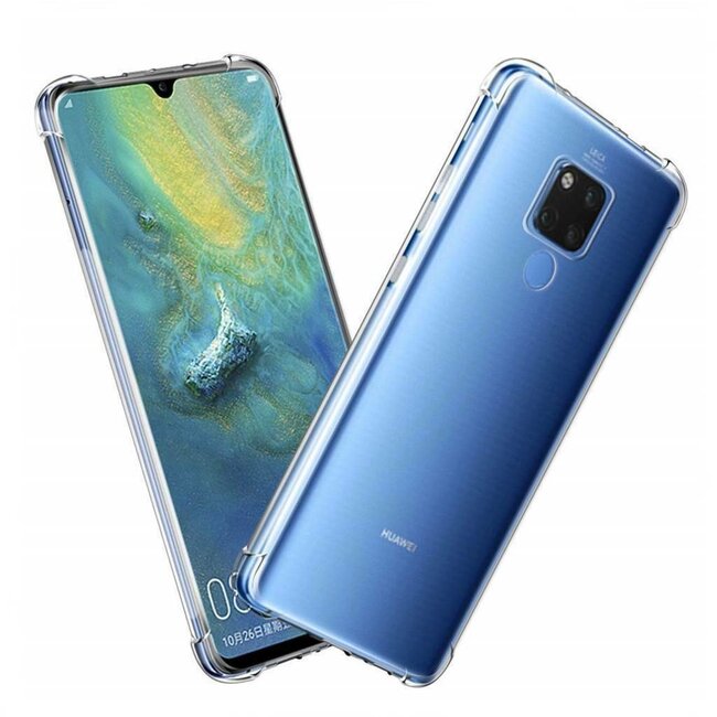 Huawei Mate 20X hoes - Anti-Shock TPU Back Cover - Transparant