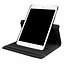 Case2go - Hoes voor de iPad 10.2 2019 / 2020 / 2021 - 360 Graden Draaibare Book Case Cover - Zwart