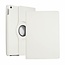 Case2go - Hoes voor de iPad 10.2 2019 / 2020 / 2021 - 360 Graden Draaibare Book Case Cover - Wit