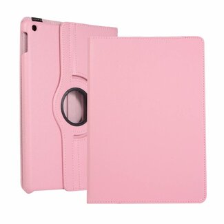 Case2go iPad 10.2 2019 / 2020 / 2021 hoes - Draaibare Book Case Cover - Roze