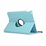 Case2go - Hoes voor de iPad 10.2 2019 / 2020 / 2021 - 360 Graden Draaibare Book Case Cover - Licht Blauw