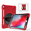 Case2go - Hoes voor Apple iPad 10.2 2019 / 2020 / 2021 - Hand Strap Armor Case - Rood