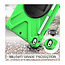 Case2go - Hoes voor Apple iPad 10.2 2019 / 2020 / 2021 - Hand Strap Armor Case - Green