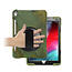 Case2go - Hoes voor Apple iPad 10.2 2019 / 2020 / 2021 - Hand Strap Armor Case - Camouflage