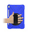 Case2go - Hoes voor Apple iPad 10.2 2019 / 2020 / 2021 - Hand Strap Armor Case - Blauw