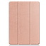Hoesje voor iPad 10.2 inch 2019 / 2020 / 2021 - Tri-Fold Book Case Met Apple Pencil Houder - Rosé Goud