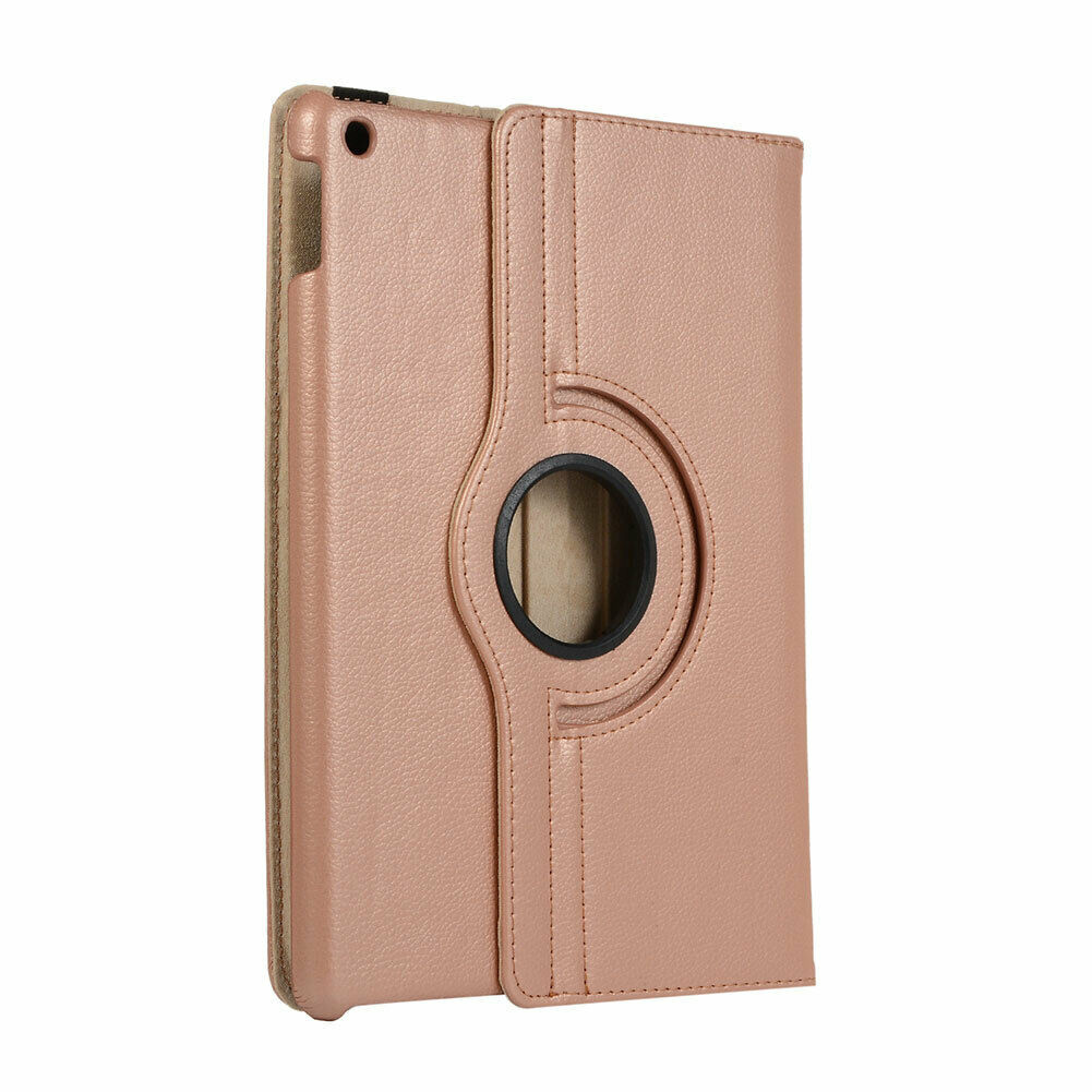 Houden Watt Tenslotte iPad 10.2 2019 / 2020 Hoes - Draaibare Book Case Cover - Rosé-Goud |  Case2go.nl