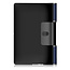 Case2go - Hoes voor de Lenovo Yoga Smart Tab 10.1 - Tri-Fold Book Case - Donker Blauw