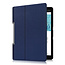 Case2go - Hoes voor de Lenovo Yoga Smart Tab 10.1 - Tri-Fold Book Case - Donker Blauw