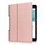 Case2go - Hoes voor de Lenovo Yoga Smart Tab 10.1 - Tri-Fold Book Case - Rosé Goud