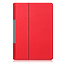 Case2go - Hoes voor de Lenovo Yoga Smart Tab 10.1 - Tri-Fold Book Case - Rood