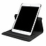 Case2go - Hoes voor de iPad 10.2 inch 2019 / 2020 / 2021 - 360 Graden Draaibare Book Case + Screenprotector - Zwart