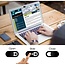 Webcam Cover - Privacy schuifje - Geschikt voor iMac, Laptop en Tablet - Zwart - 18 stuks