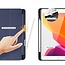 iPad 10.2 inch 2019 / 2020 / 2021 hoes - Dux Ducis Domo Book Case met Stylus pen houder - Blauw