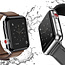 Dux Ducis - Hoesje Geschikt voor Apple Watch Series 1/2/3 - 42 MM -Stijlvolle Beschermende Cover - Zwart / Transparant (2-Pack)