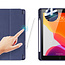 iPad 10.2 2019 / 2020 / 2021 hoes - Dux Ducis Osom Tri-Fold Book Case Series + Screenprotector - Blauw