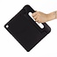 Case2go - Kinderhoes voor de Samsung Galaxy Tab A 10.1 (2019) - Schokbestendige case met handvat + Screenprotector - Zwart