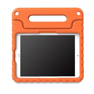Case2go iPad 9.7 (2017/2018) hoes - Schokbestendige case met handvat - Oranje