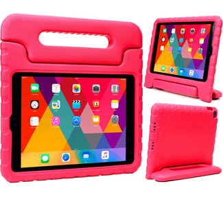 Case2go iPad Pro 10.5 (2017) hoes - Schokbestendige case met handvat - Magenta