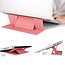 Macbook / Laptop Standaard - Zelfklevend opvouwbare laptop standaard - Roze