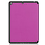 Case2go - Hoes voor de iPad 10.2 (2019 / 2020 / 2021) - Active Stylus Pen - Screenprotector - Paars