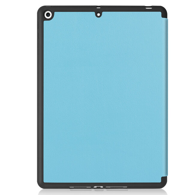 Case2go - Hoes voor de iPad 10.2 (2019 / 2020 / 2021) - Active Stylus Pen - Screenprotector - Licht Blauw