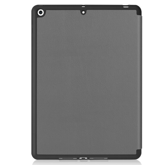 Case2go - Hoes voor de iPad 10.2 (2019 / 2020 / 2021) - Active Stylus Pen - Screenprotector - Grijs