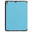 Case2go - Hoes voor de iPad Air 10.5 (2019) - Tri-Fold Book Case + Screenprotector - Licht Blauw