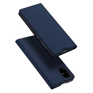 Dux Ducis Samsung Galaxy A71 hoesje - Dux Ducis Skin Pro Book Case - Blauw