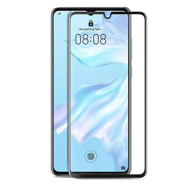 Samsung Galaxy A71 - Full Cover Screenprotector - Gehard Glas - Zwart