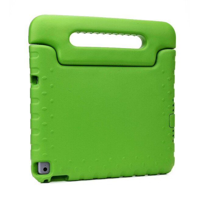 Case2go - Kinderhoes voor de iPad 10.2 (2019 / 2020 / 2021) - Schokbestendige case met handvat - Groen