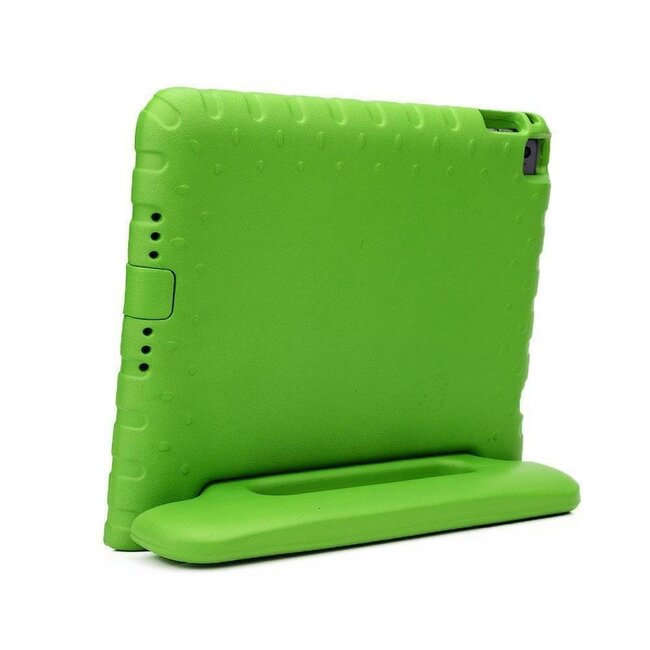 Case2go - Kinderhoes voor de iPad 10.2 (2019 / 2020 / 2021) - Schokbestendige case met handvat - Groen