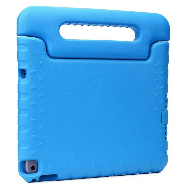 Case2go - Kinderhoes voor de iPad 10.2 (2019 / 2020 / 2021) - Schokbestendige case met handvat - Blauw