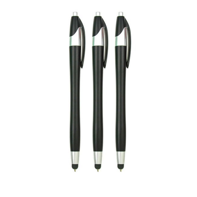 3 Stuks - Styluspennen voor tablet en smartphone - Zwart
