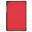 Case2go - Hoes voor de Samsung Galaxy Tab S5e - Tri-Fold Book Case + Screenprotector - Rood