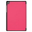 Case2go - Hoes voor de Samsung Galaxy Tab S5e - Tri-Fold Book Case + Screenprotector - Magenta