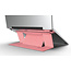 Case2go Macbook / Laptop Standaard - Zelfklevend opvouwbare laptop standaard - Roze