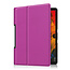 Case2go - Hoes voor de Lenovo Yoga Smart Tab 10.1 - Tri-Fold Book Case - Paars