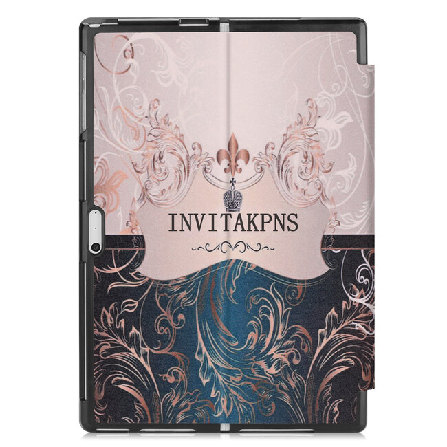 Case2go - Hoes voor de Microsoft Surface Pro 7 - Tri-Fold Book Case - Invitakpns