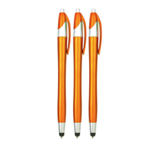 Case2go 3 Stuks - Stylus Pen voor tablet en smartphone - Oranje