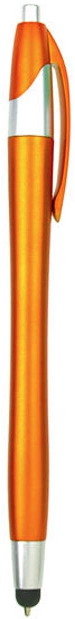 1 Stuks - Stylus Pen voor tablet en smartphone - Oranje afbeelding